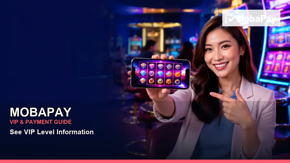MOBAPAY play mobile casino games in a dynamic scene for the MOBAPAY promotions information for Philippine users player guide